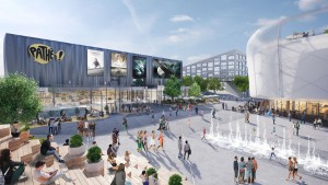Geplant ist auch ein Kinokomplex mit 12 Sälen, Visualisierung: Mall of Switzerland
