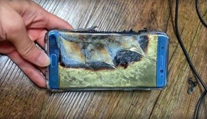 Der Akku des Galaxy Note 7 explodierte regelmässig oder fing Feuer, Bild: Screen shot extremetech